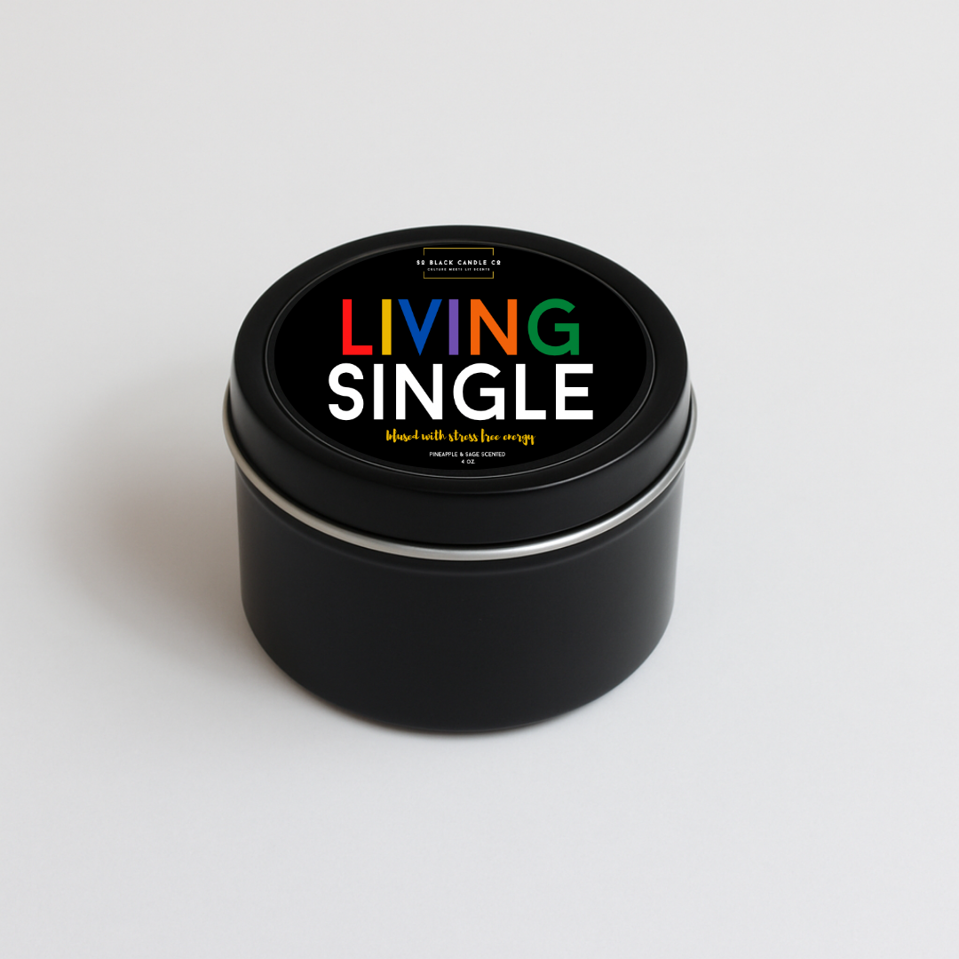Living Single Candle – Pineapple + Sage