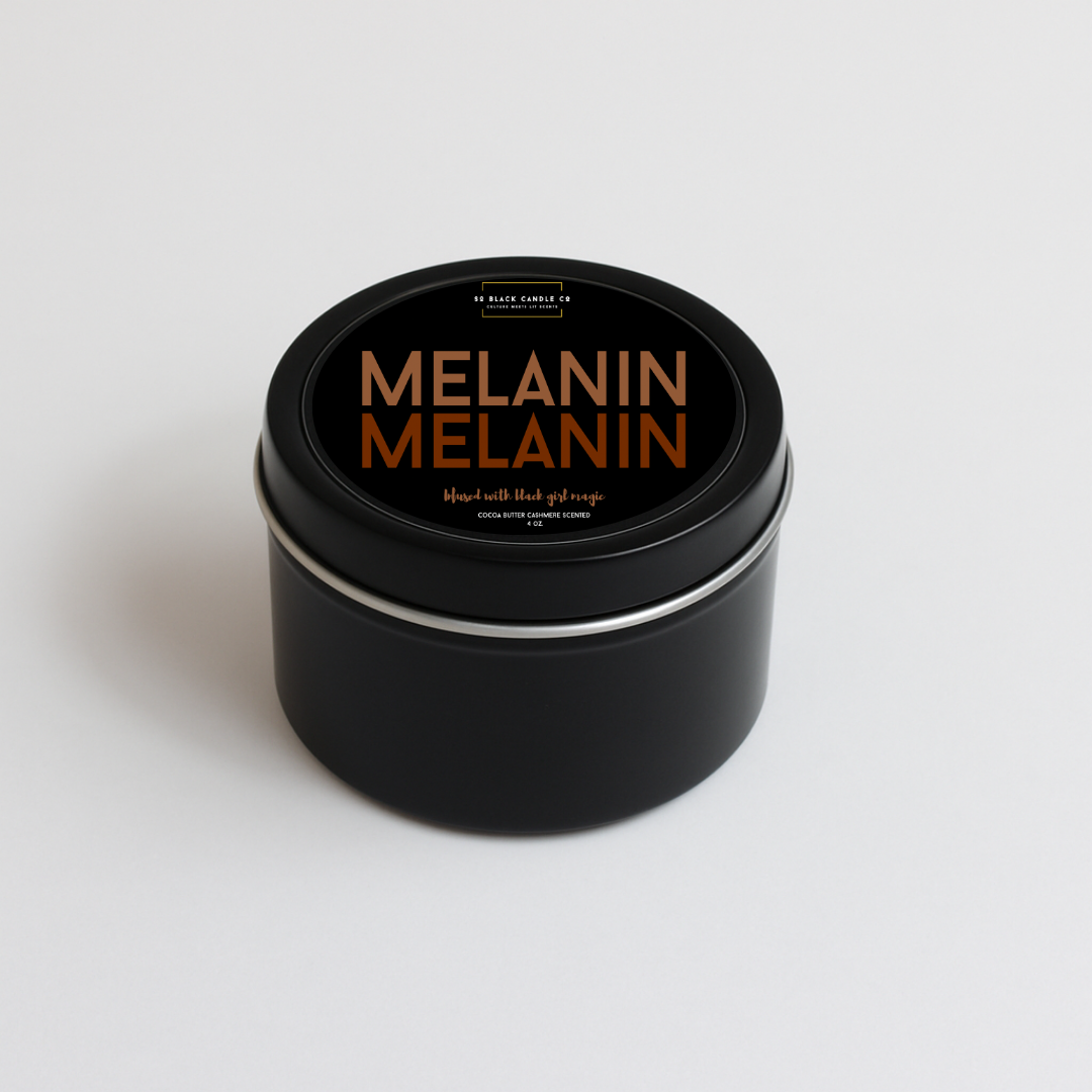 Double Melanin Candle – Cocoa Butter + Cashmere