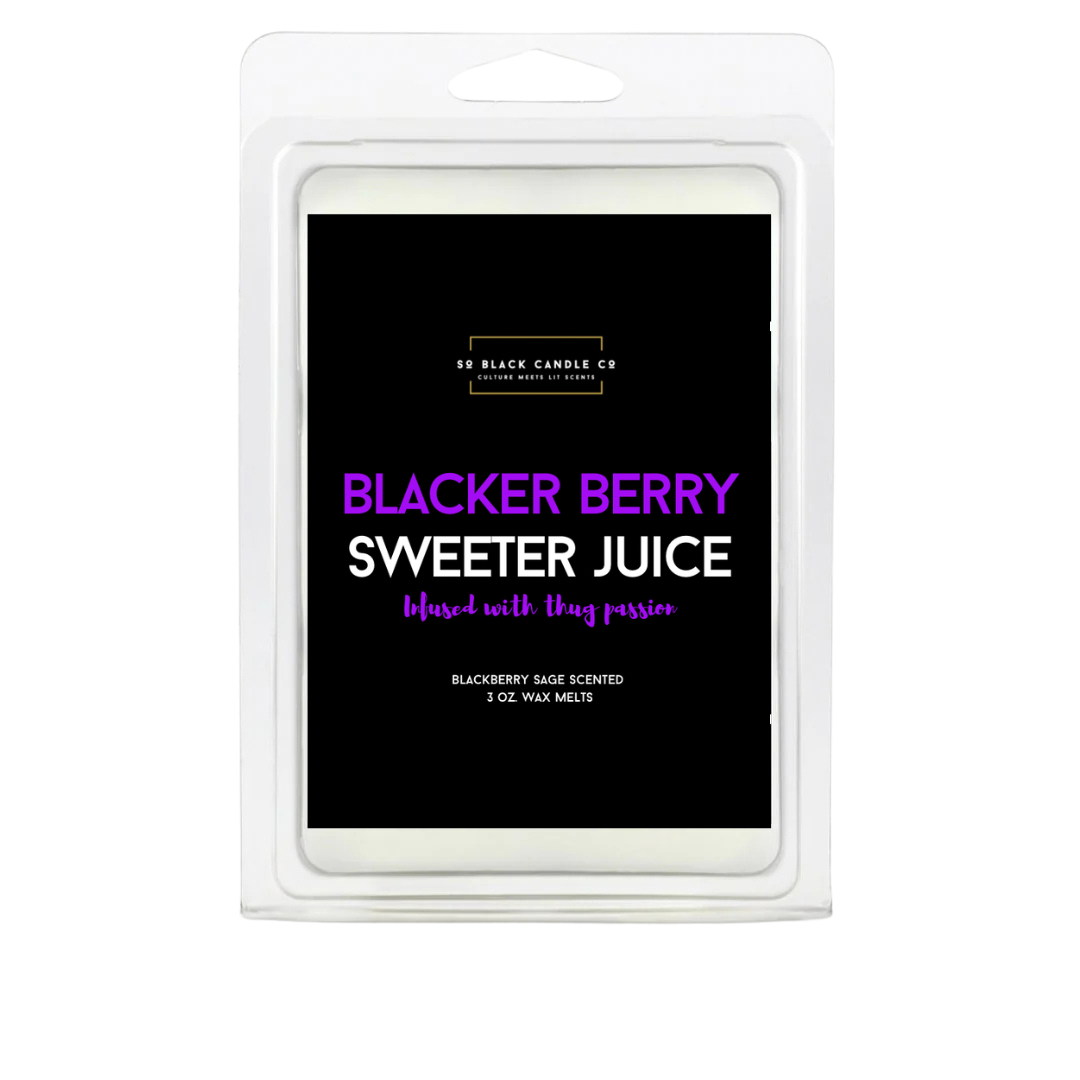 Blacker Berry Sweeter Juice: Blackberry Sage Scented Wax Melt