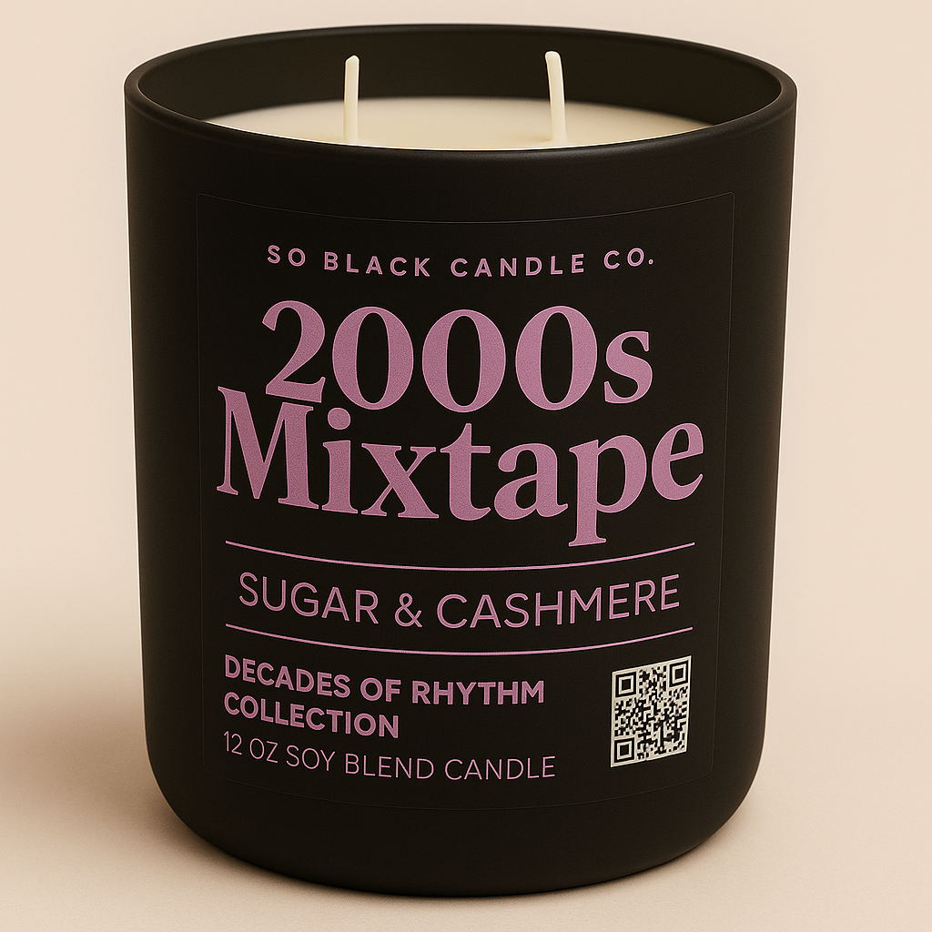 2000s Mixtape Candle – Sugar + Cashmere