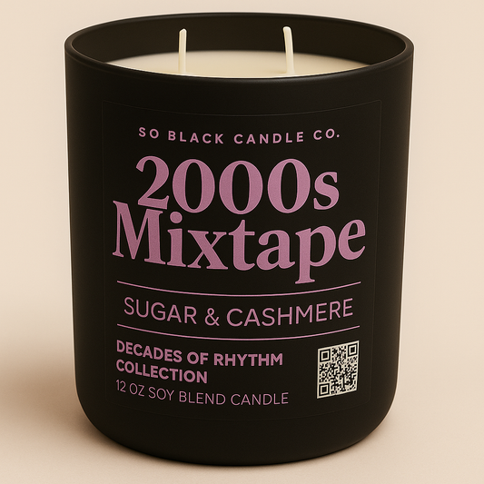 2000s Mixtape Candle – Sugar + Cashmere