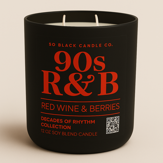 90s R&B Candle – Red Wine + Berries