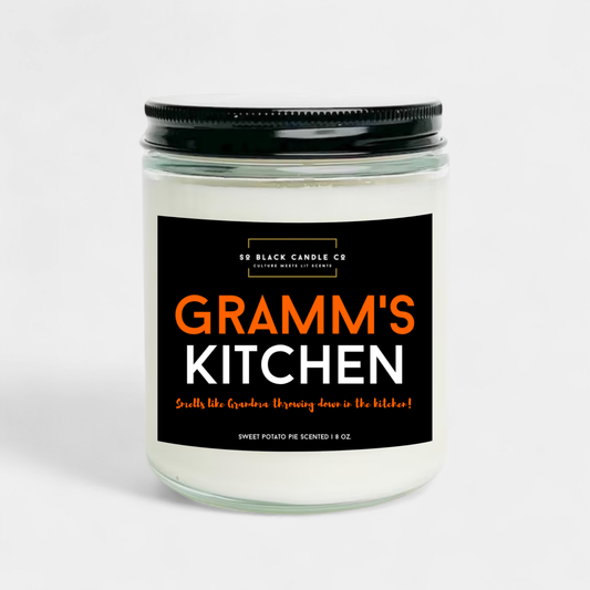 Grammβs Kitchen Candle β Sweet Potato Pie