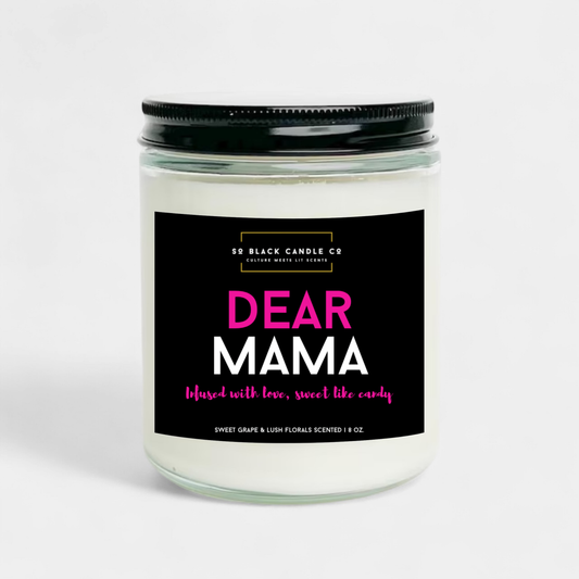 Dear Mama Candle β Grape + Florals