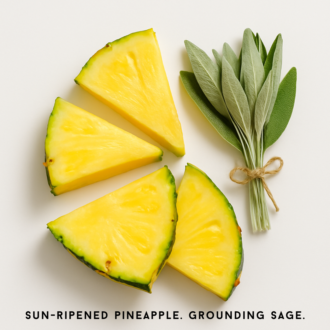 Living Single Candle – Pineapple + Sage