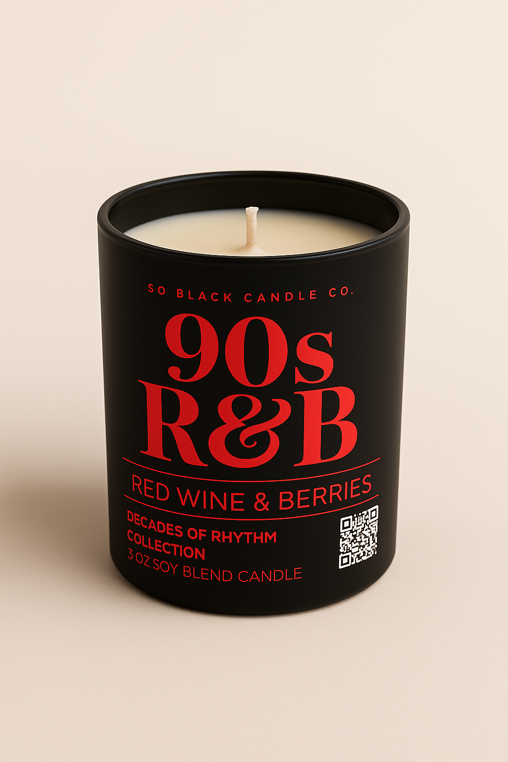 90s R&B Candle – Red Wine + Berries
