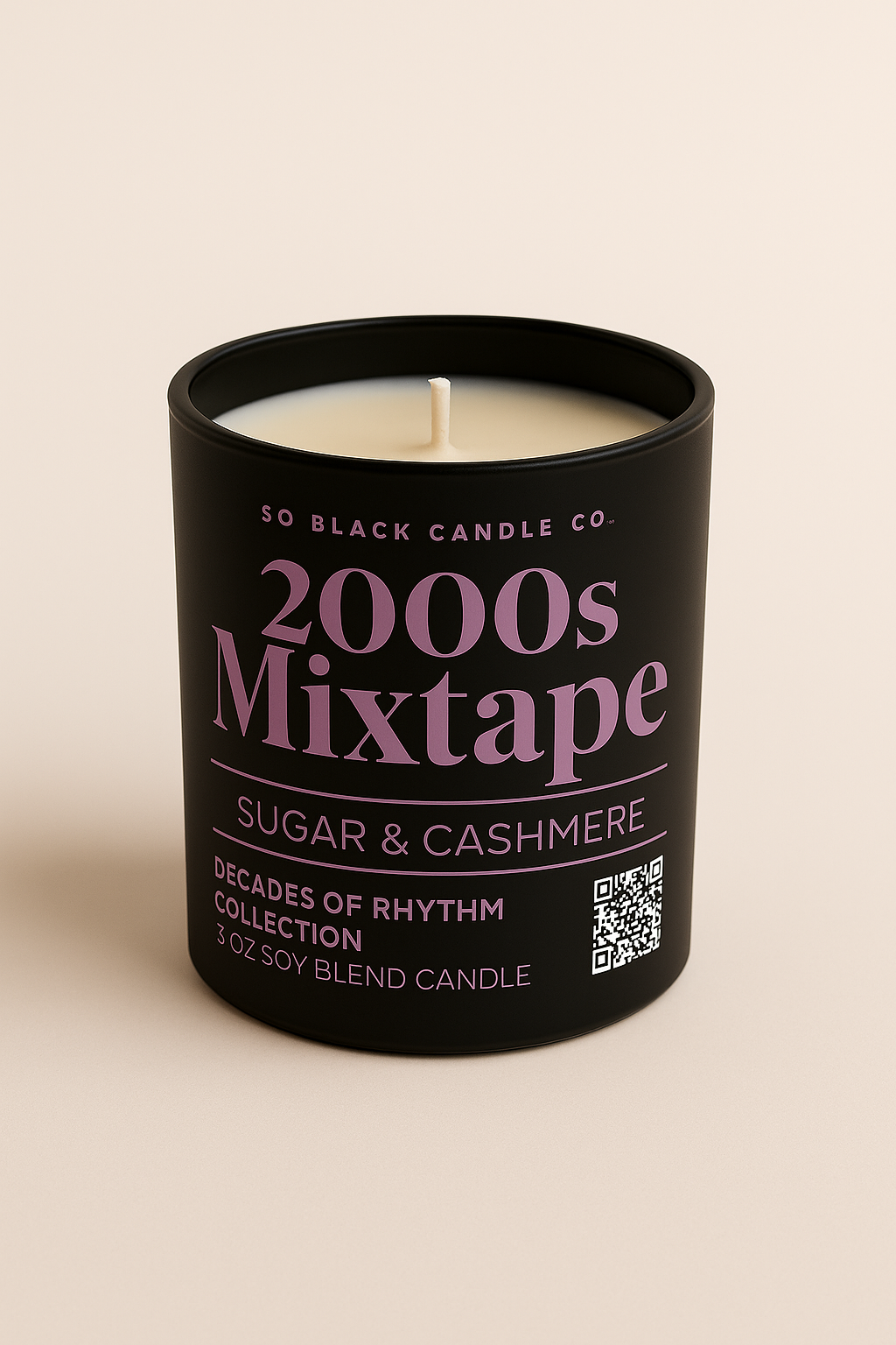 2000s Mixtape Candle – Sugar + Cashmere