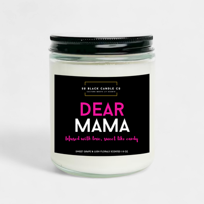 Dear Mama Candle – Grape + Florals