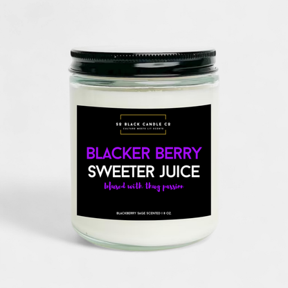 Blacker Berry Sweeter Juice Candle – Blackberry + Sage